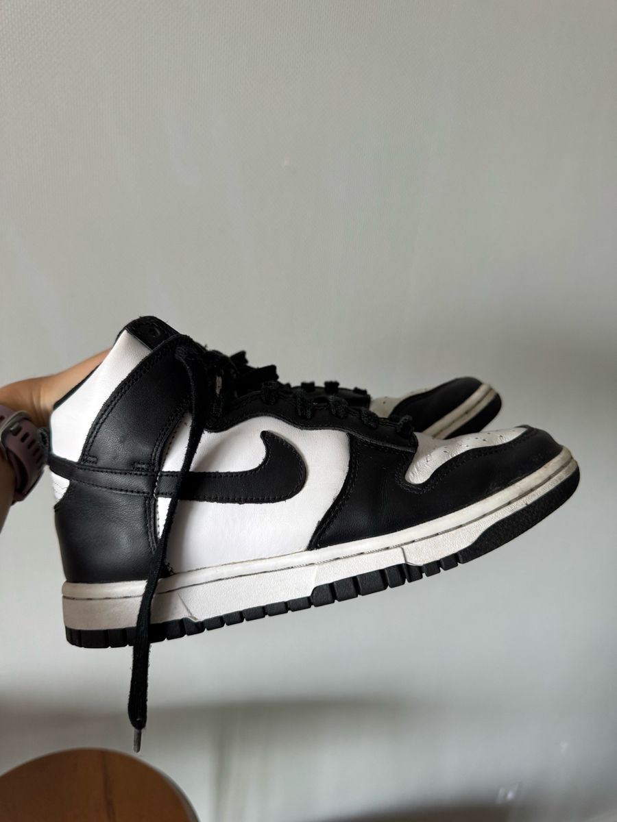 Tênis Nike Dunk High Panda 36br. Comprado Na Loja da Nike em Portugal ...