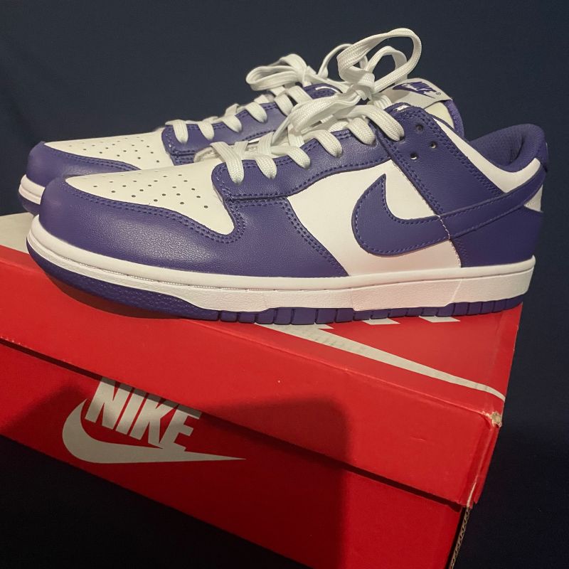 Tênis Nike Dunk Low Championship Court Purple Roxo Original, Tênis  Masculino Nike Nunca Usado 94157077