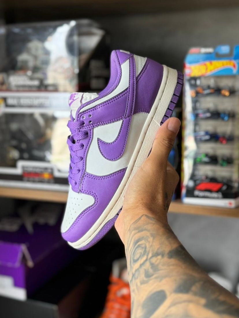 Tênis Nike Dunk Low Roxo 35 | Tênis Feminino Nike Nunca Usado 139277212 ...