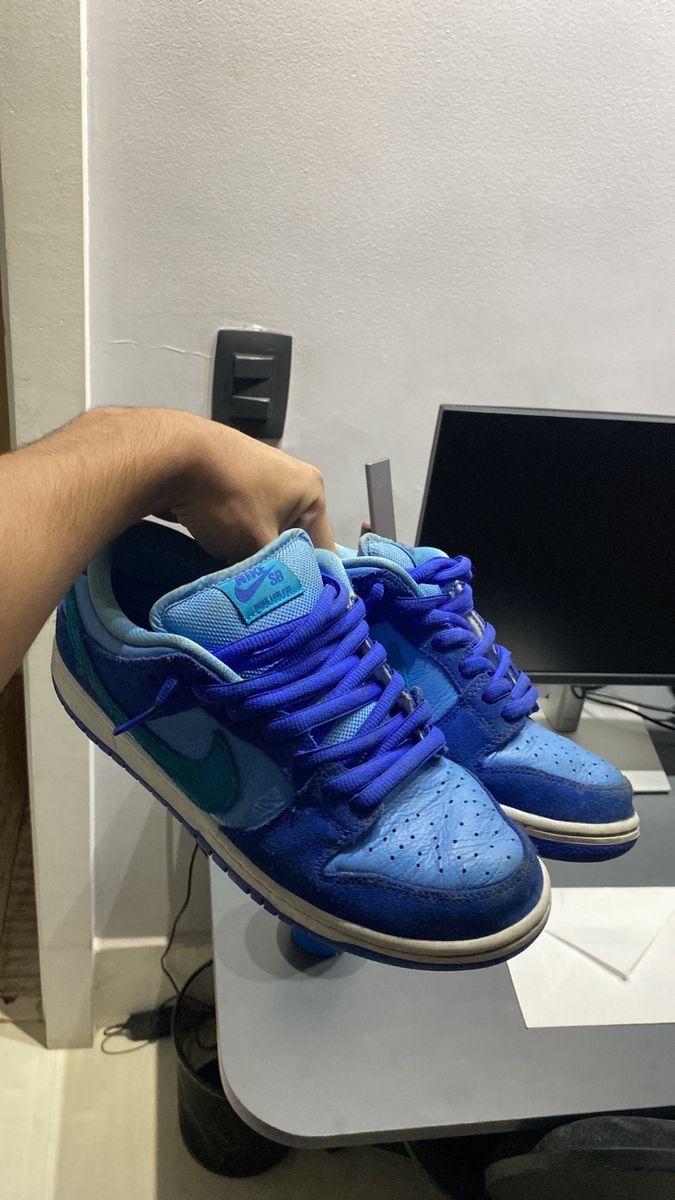 Tênis Nike Dunk Sb Blue Raspberry | Tênis Masculino Nike Usado ...