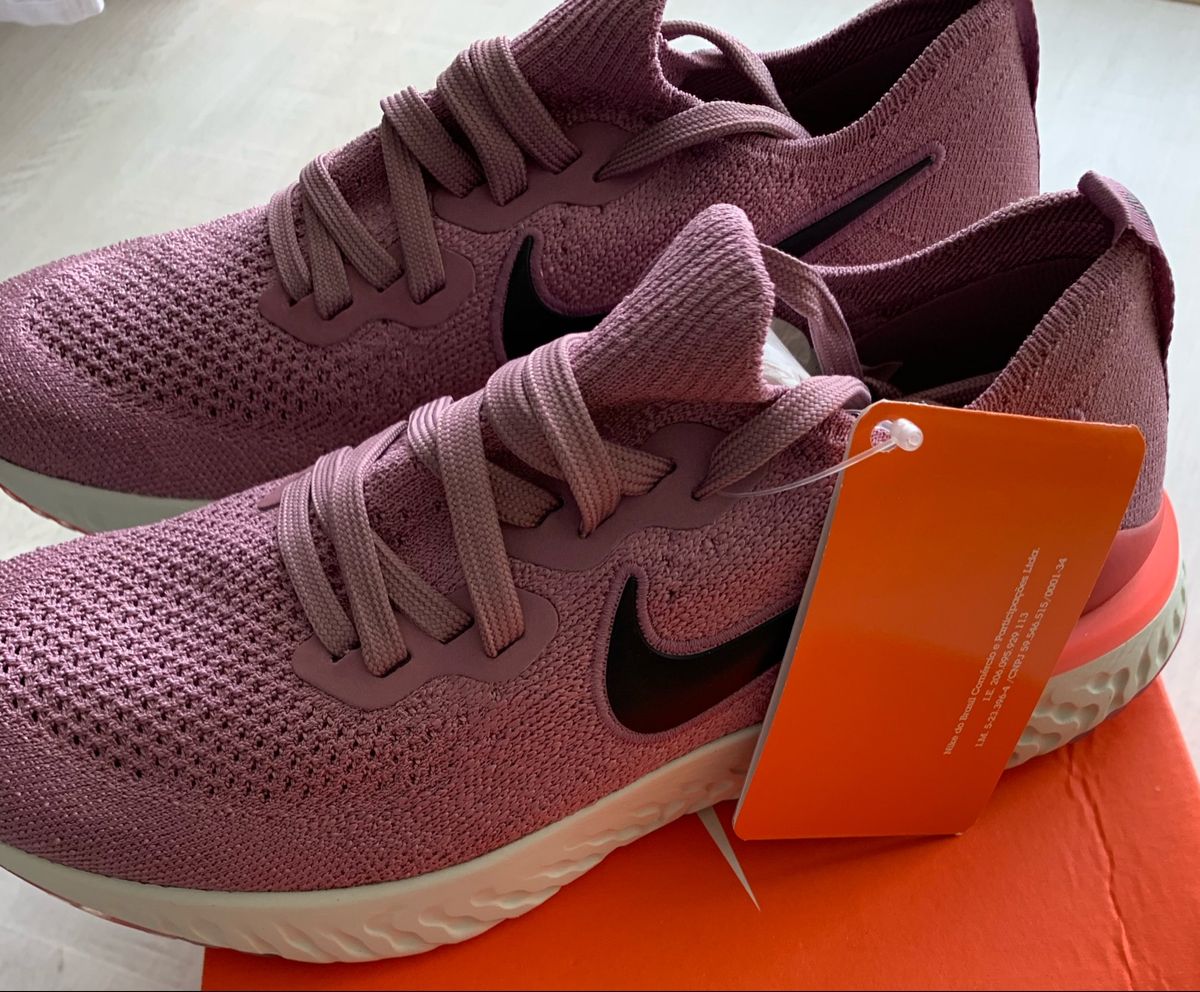 tênis nike epic react flyknit feminino preto