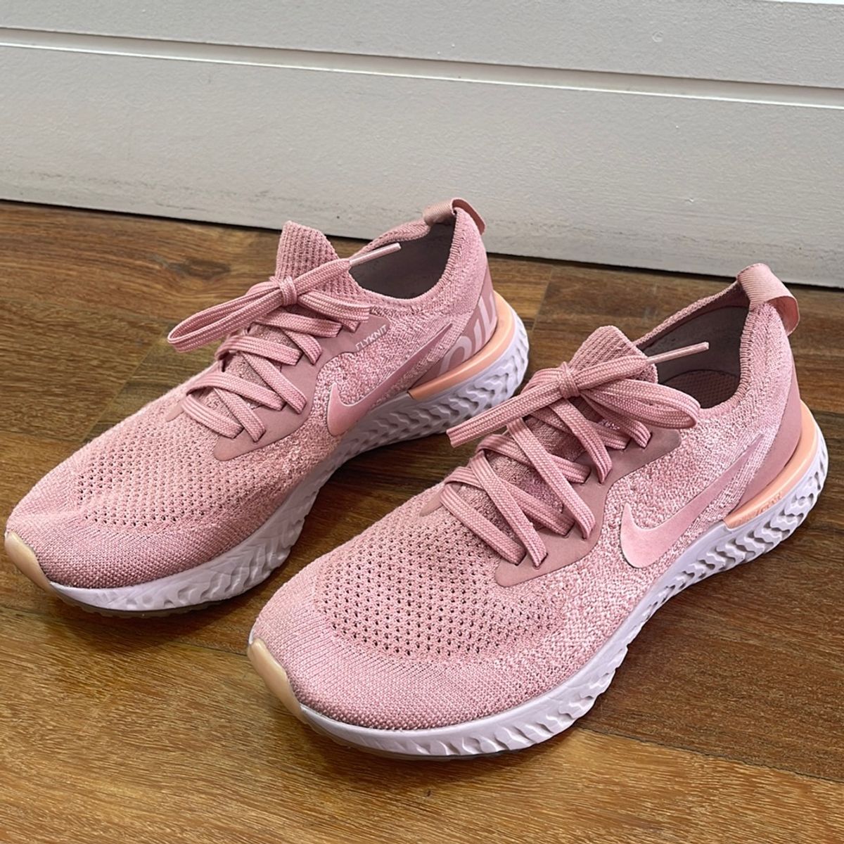 Tenis Nike Epic React Flyknit Rosa Tenis Feminino Nike Usado 83148629 enjoei