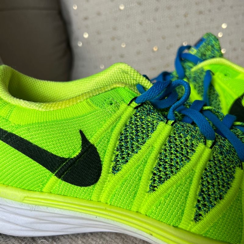 Nike flyknit clearance verdes