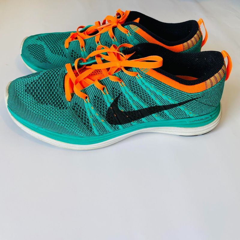 Nike flyknit lunar clearance 2 verdes