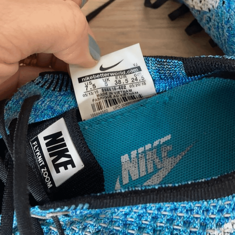 Nike store flyknit teal