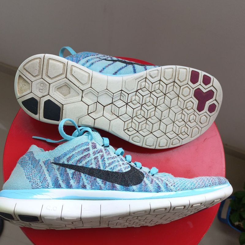 Nike free 2024 4.0 flyknit azul