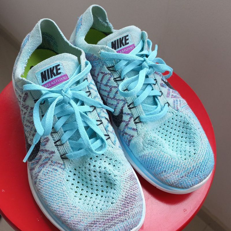 Nike free 4.0 flyknit blue lagoon hotsell