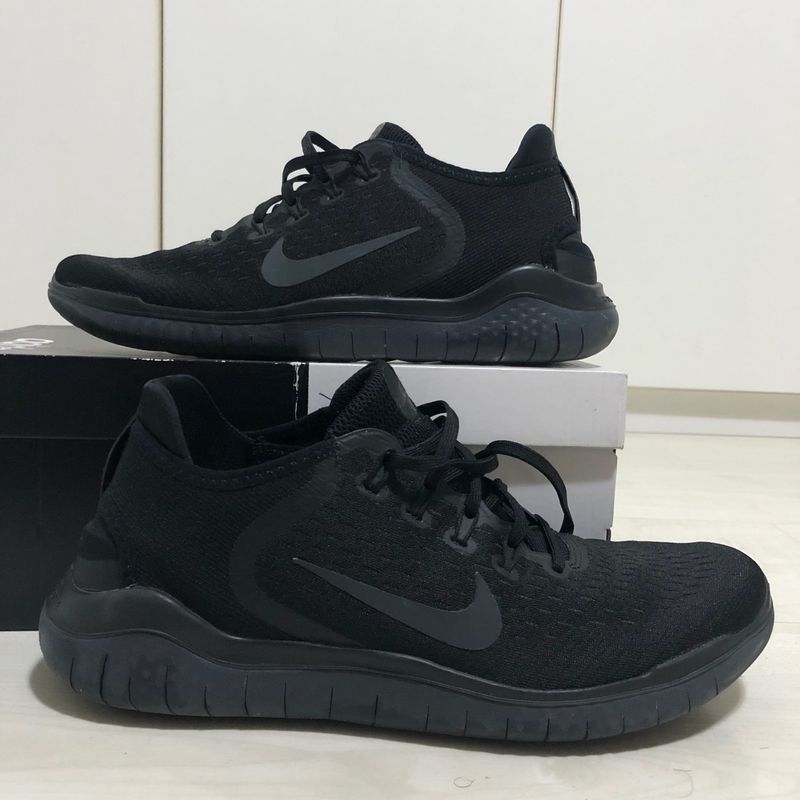 Tênis nike free rn 2018 sales masculino preto