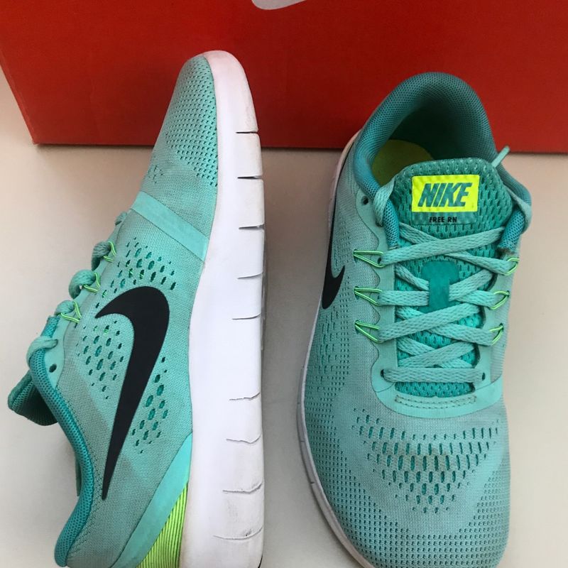 Nike free best sale mint green