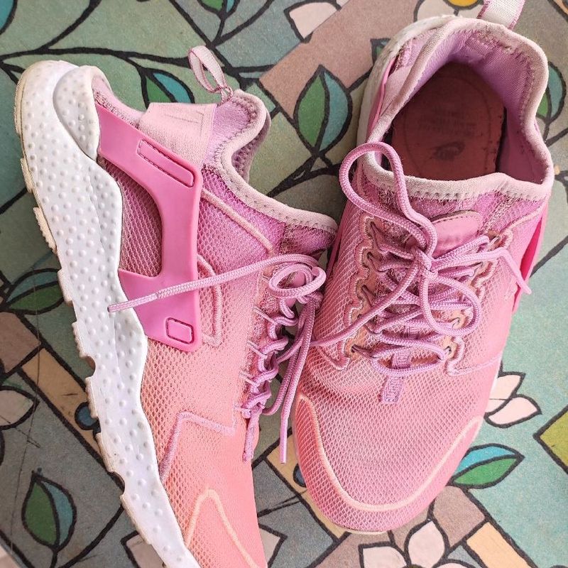 Nike huarache cor de rosa hotsell