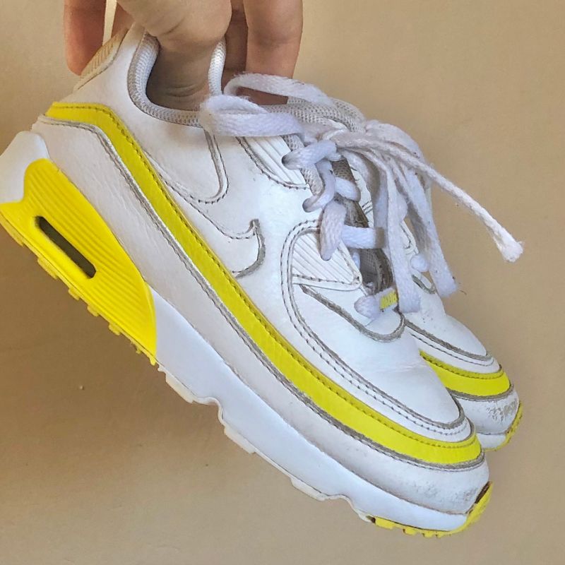 Air Max 90 Undefeated White Yellow Nike Air Max 90 Undefeated