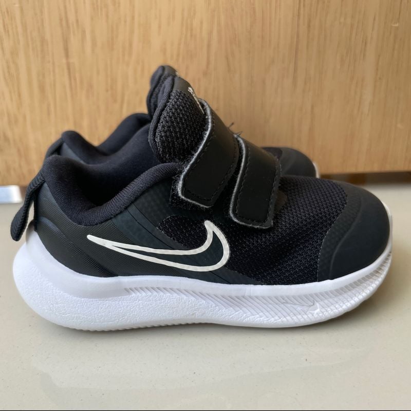 Tenis nike bebe store preto