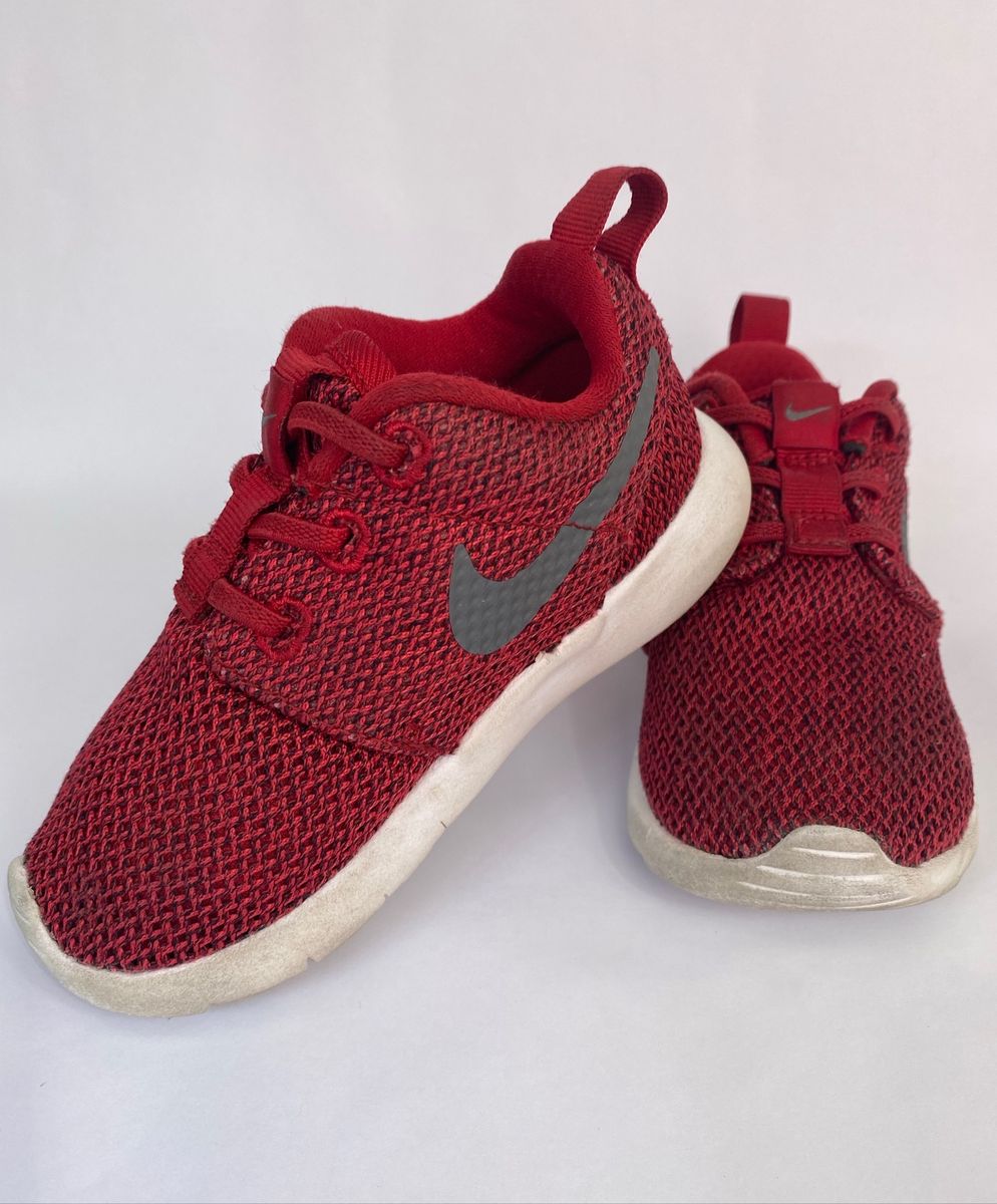 tenis nike infantil vermelho