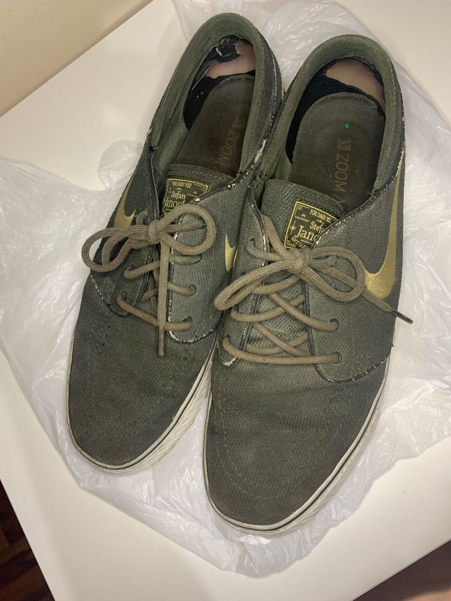 Nike janoski hotsell verde militar