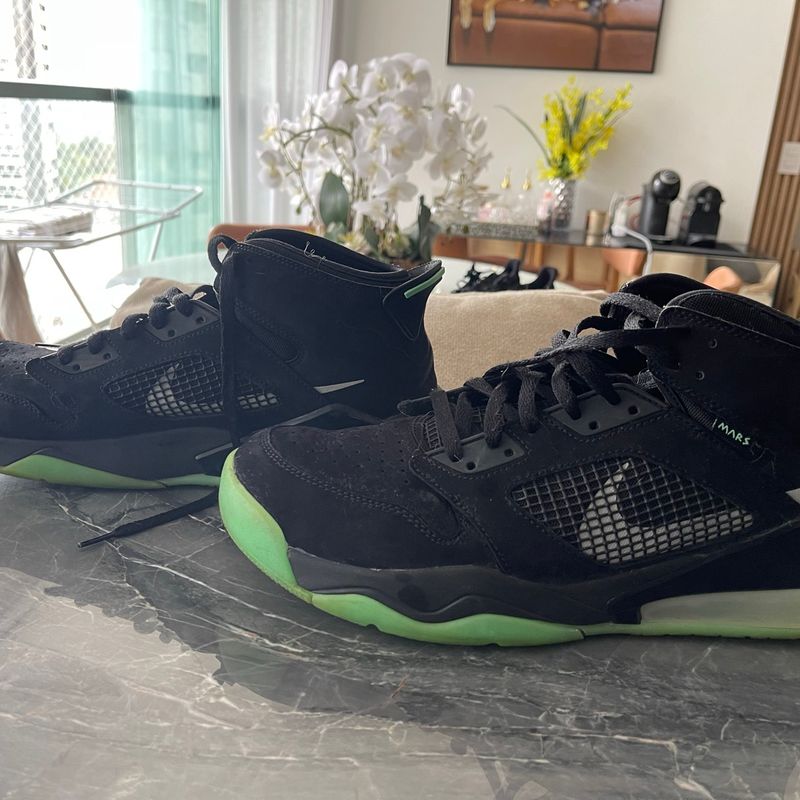 Tenis Nike Jordan 270 Mars Original Preto e Verde | Nike Usado