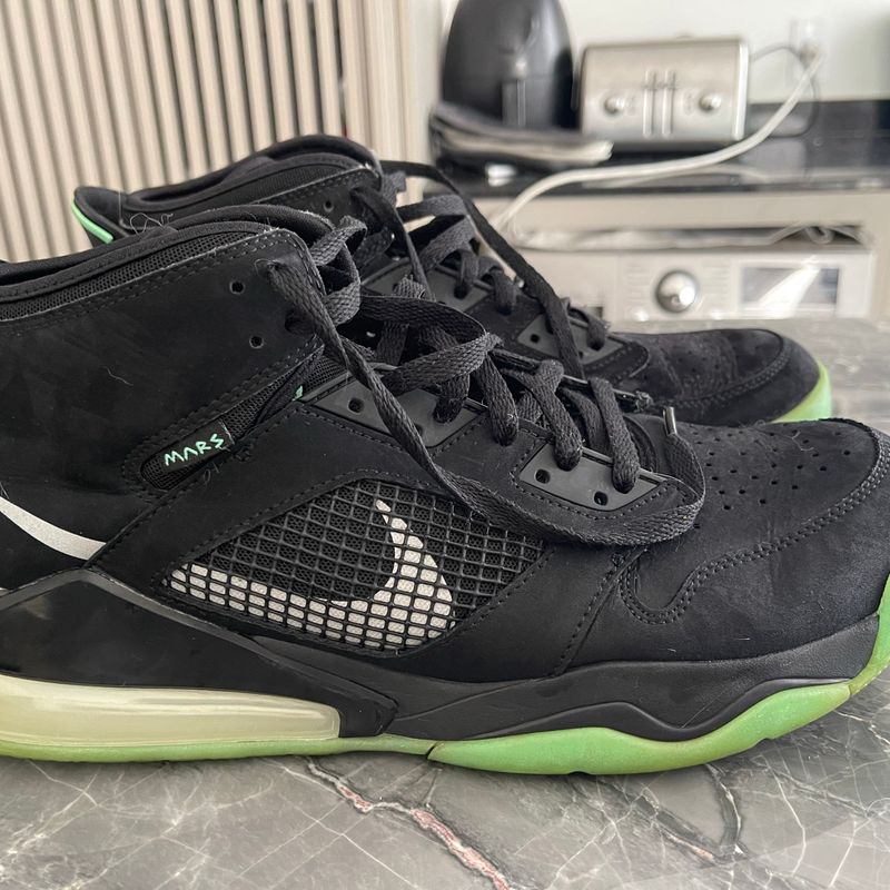 Tenis Nike Jordan 270 Mars Original Preto e Verde | Nike Usado