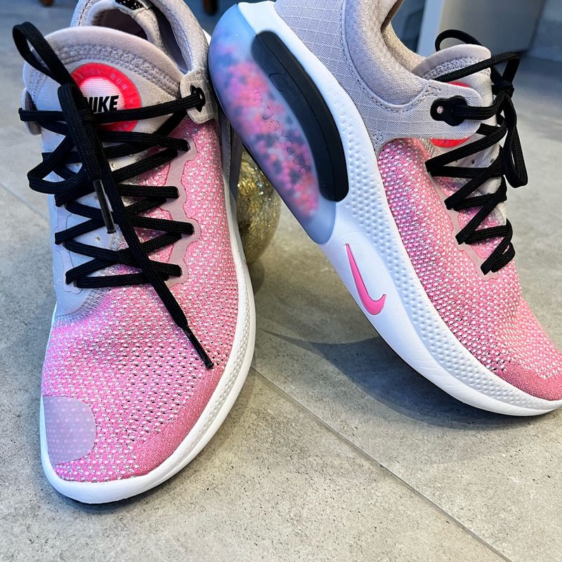 Tenis Nike Joyride Run Flyknit Rosa com Preto Tamanho 38 Tenis Feminino Nike Usado 97643187 enjoei