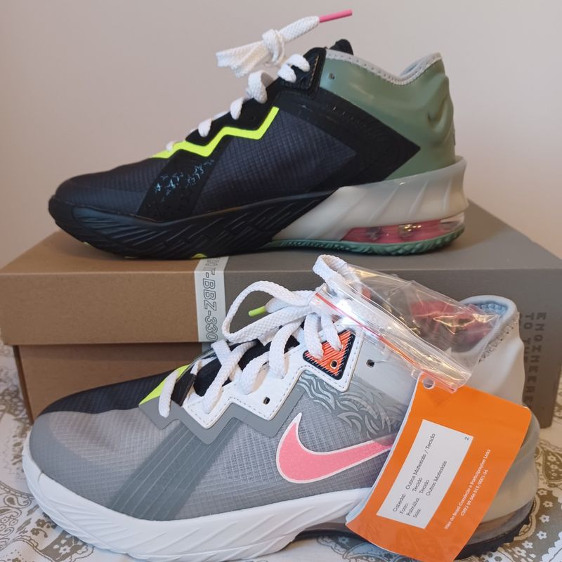 Tênis Nike Lebron James 18 Low X Space Jam - Original | Nike Nunca