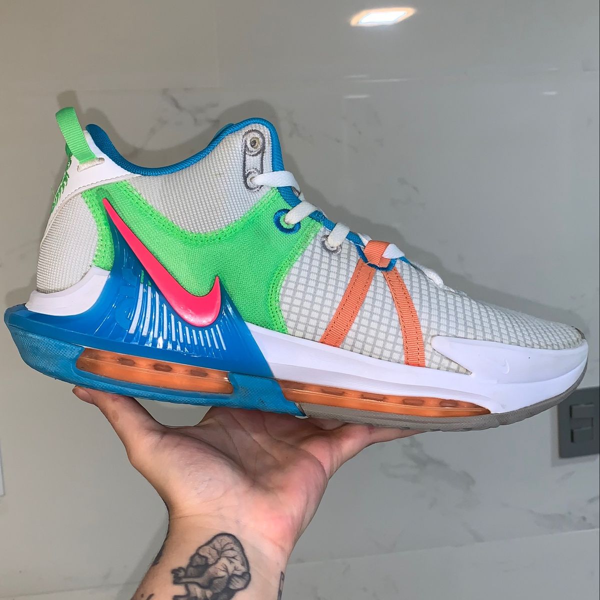 Tênis Nike Lebron Witness Vii 47 | Nike Usado 108515890 | enjoei