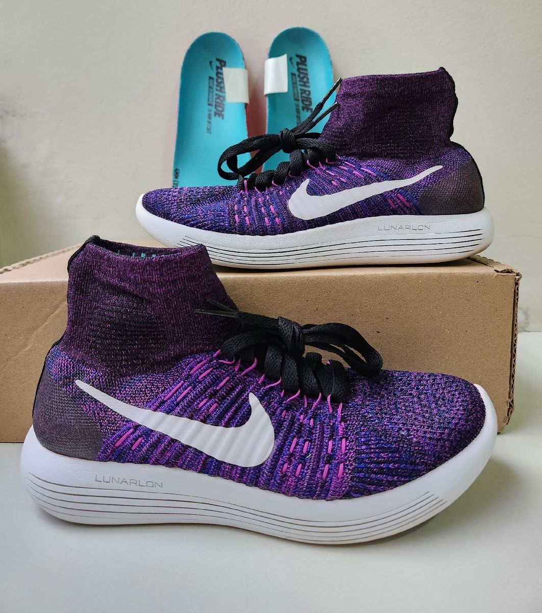 nike flyknit lunarepic purpura