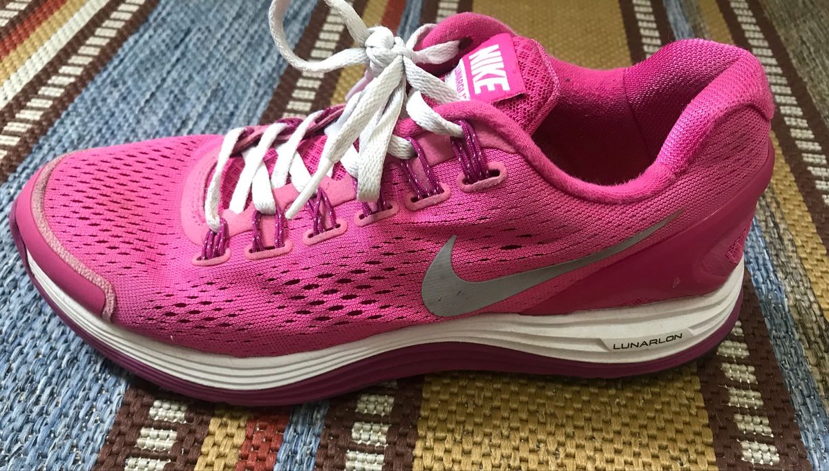 nike lunarlon feminino rosa