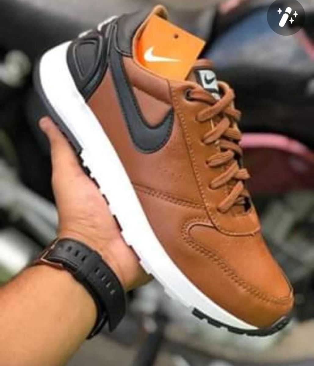 tênis nike de couro masculino