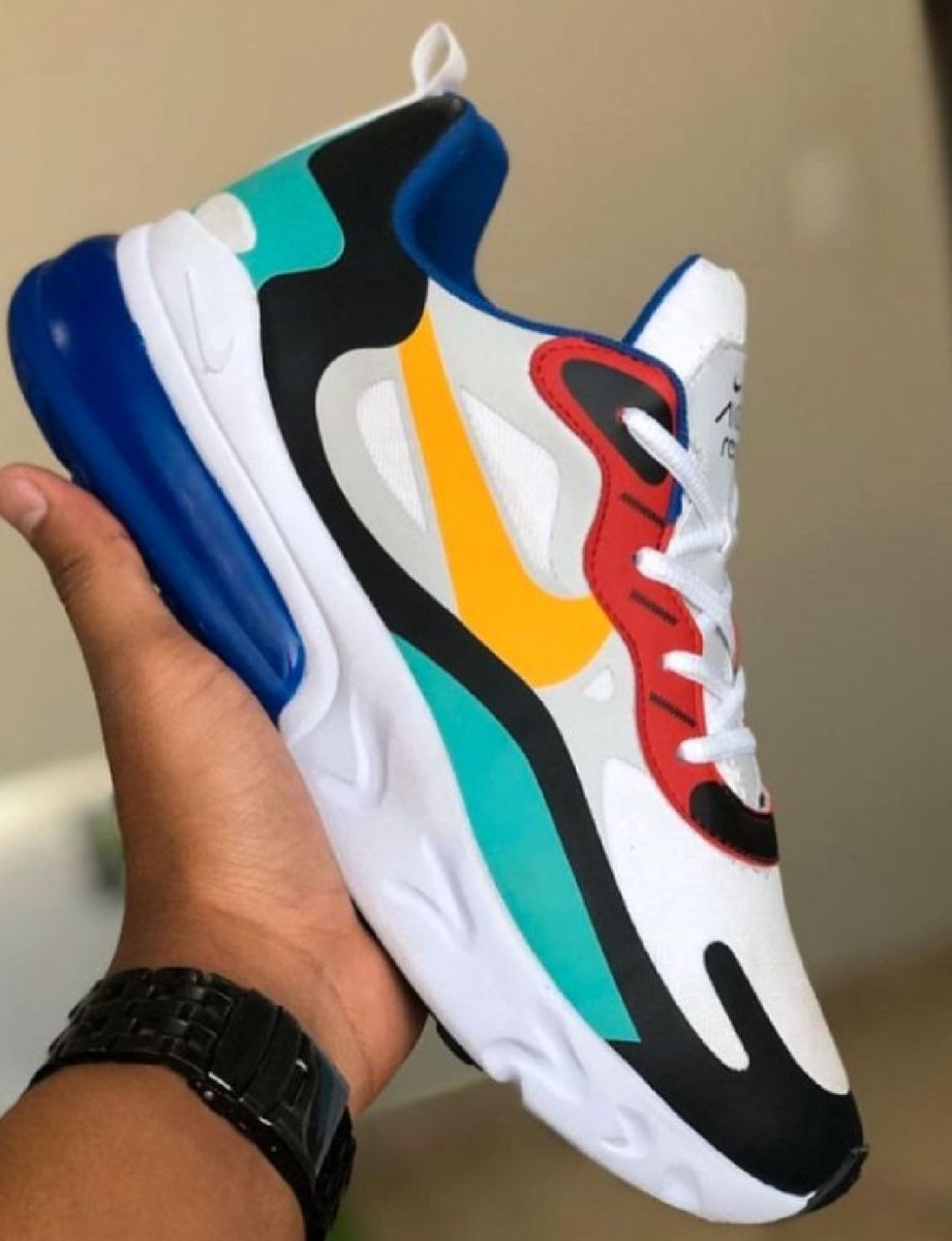 tênis masculino colorido