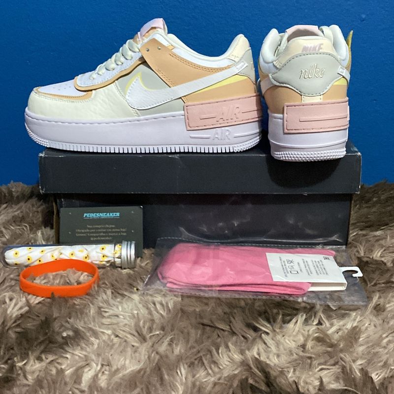 Tenis Nike Novo Air Force 1 Shadow Spruce Aura Original Tamanho 38 Nike Usado 80718524 enjoei