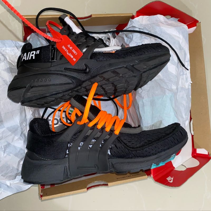 Nike off white hot sale presto zip tie