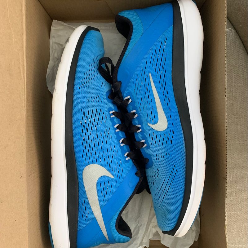 Nike flex sale run blue