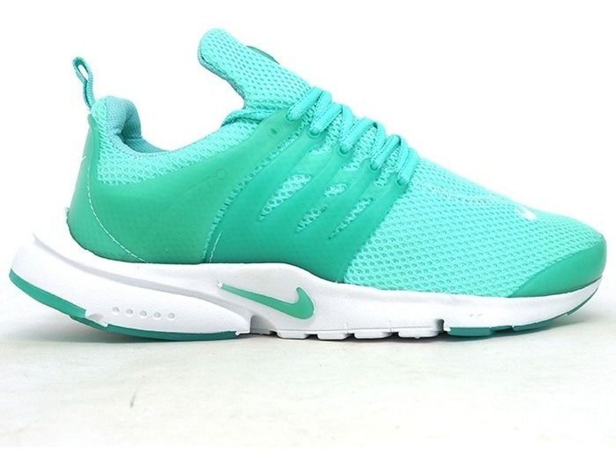 nike presto verde feminino