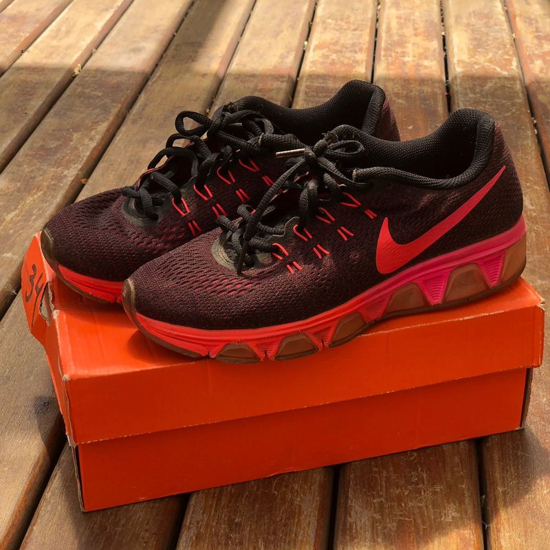 Tênis Nike Preto e Rosa Fitness com Amortecedor Tênis Feminino - Main Image