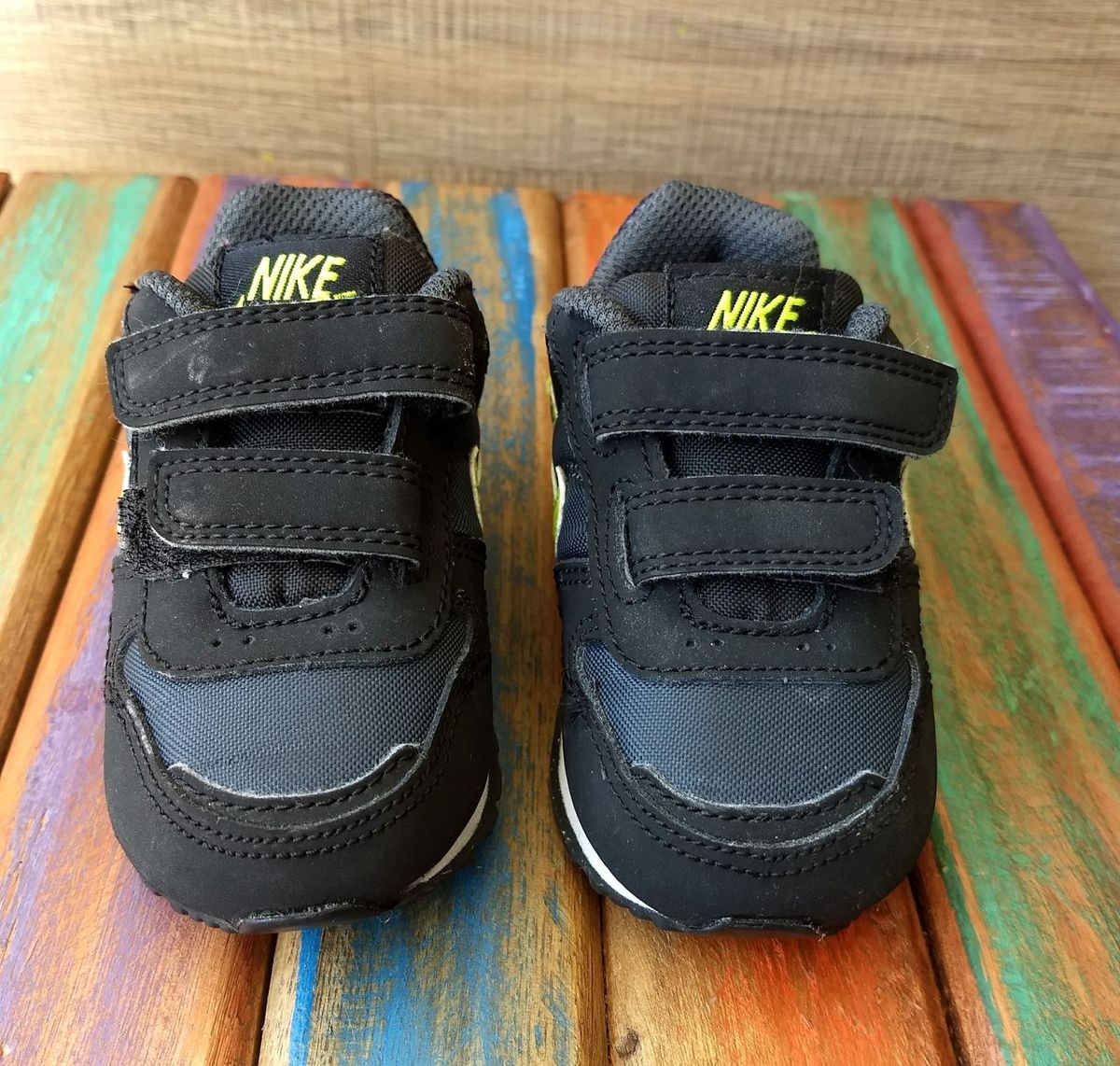 Tenis Nike Preto Infantil Cal ado Infantil Para Beb Nike Usado 