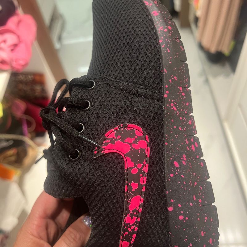 Tênis nike preto e 2024 rosa