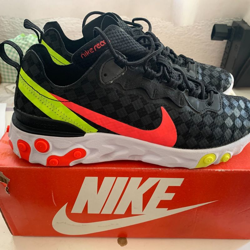 Nike react element store 55 black volt