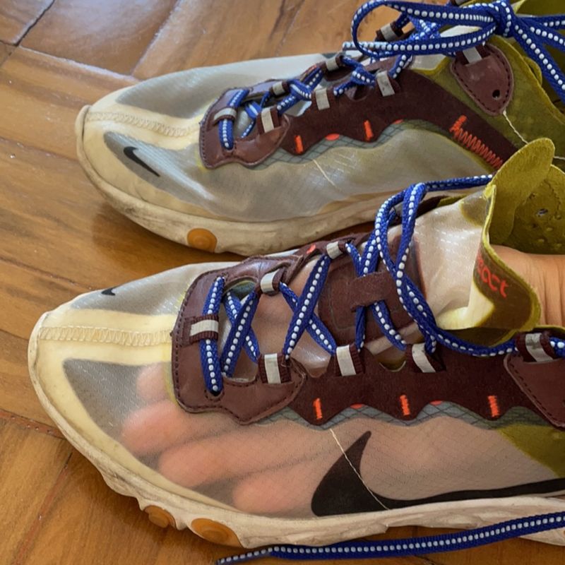 Nike react element 87 hot sale laces