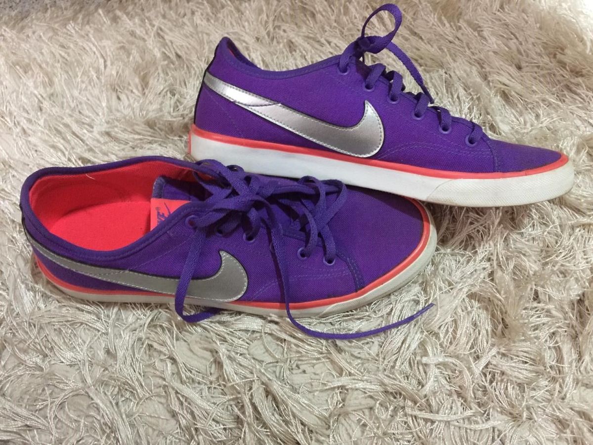 nike roxo e rosa