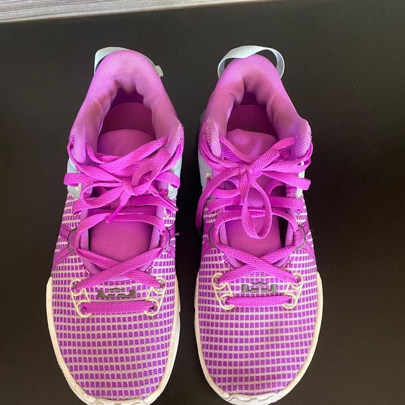 Tênis Nike Roxo Masculino Lebron Witness Vii Tamanho 41 Nike