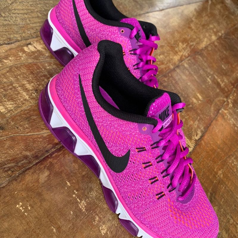 T nis Nike Run Easy em Malha 37 F csia e Rosa Novo sem Uso Comprado Nos Eua. T nis Feminino Nike Nunca Usado 66484627 enjoei