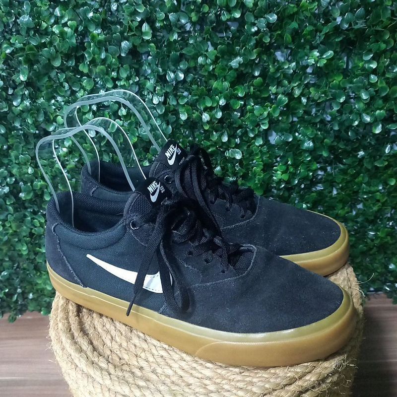 Sb Chron Tenis Nike Preto Skatista Tênis Nike Sb Chron Preto