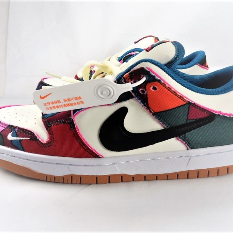 Tênis Nike Sb Dunk Low Pro Abstract Art X Parra Limited Edition