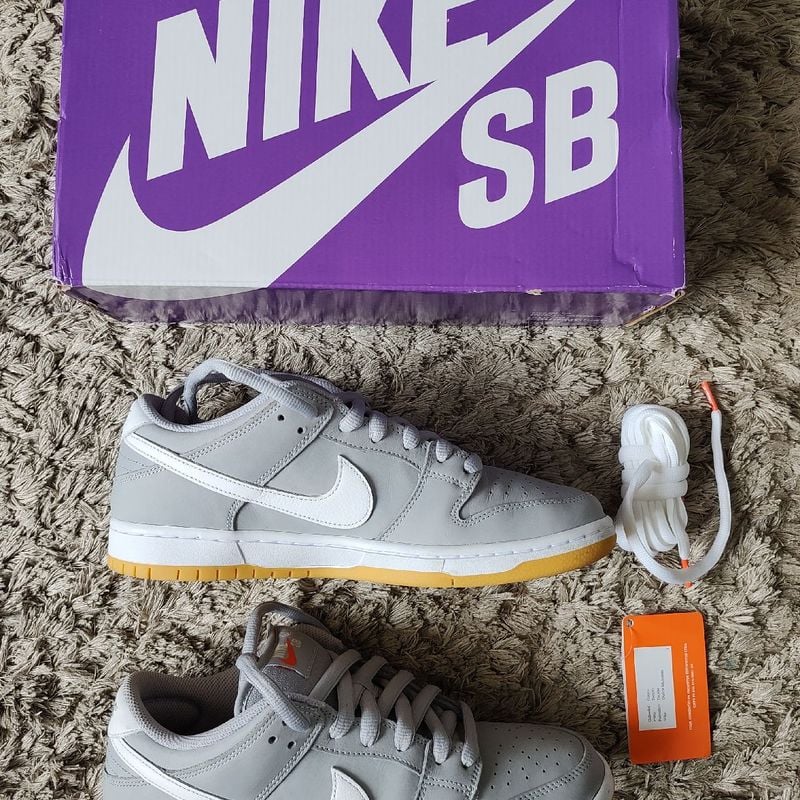 NIKE SB 箱 ①us9.0 Nike SB Dunk Low Pro QS X April Skateboards Little Kids Shoe