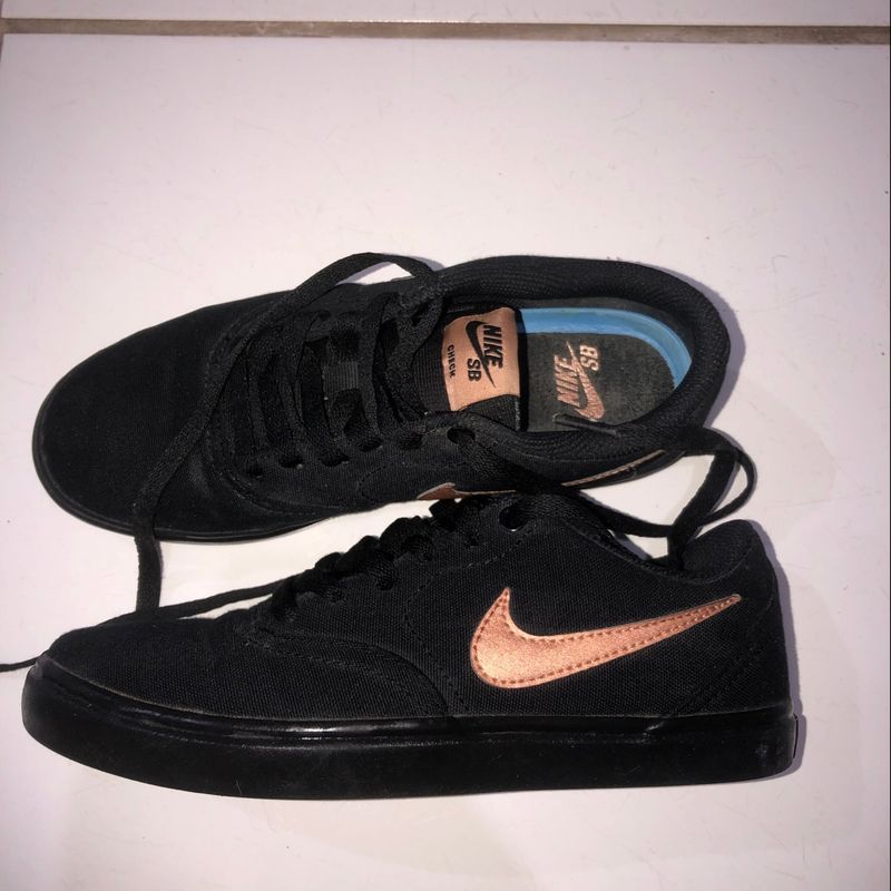 Tenis nike best sale sb feminino preto