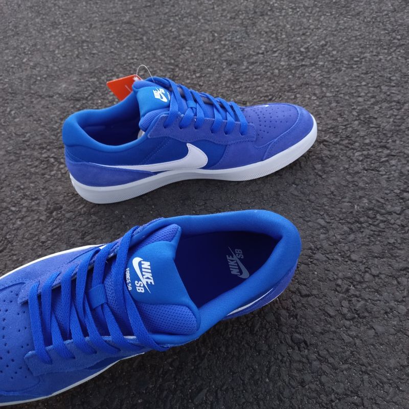 Tênis Nike Sb 58 Azul Branco