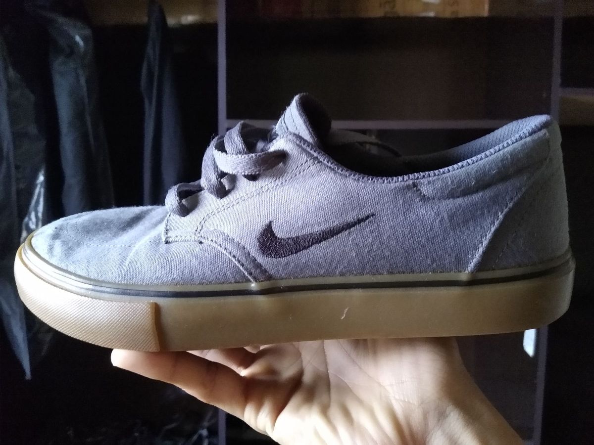 tênis nike sb portmore ii solar canvas preto