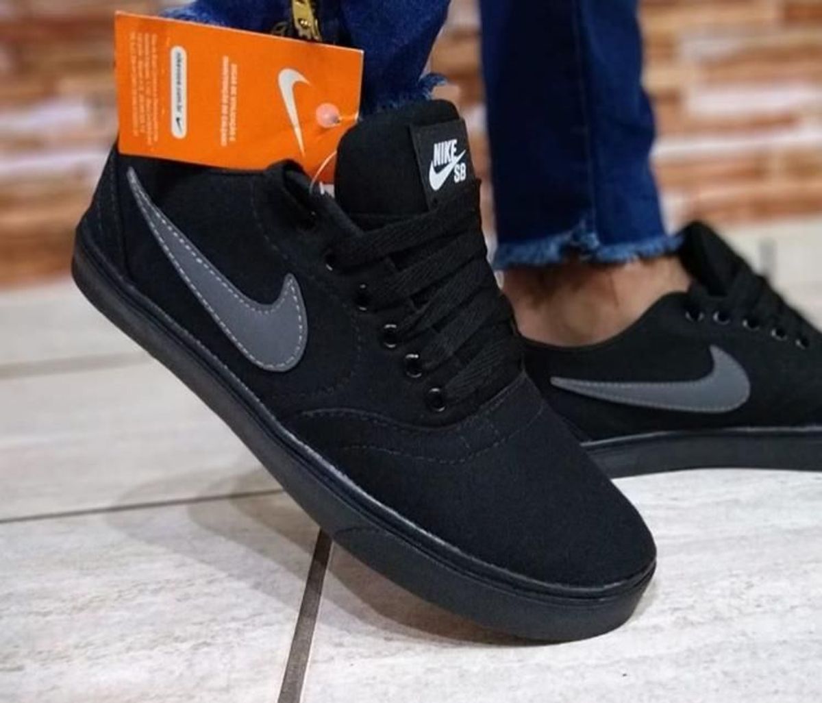 tênis nike sb portmore preto