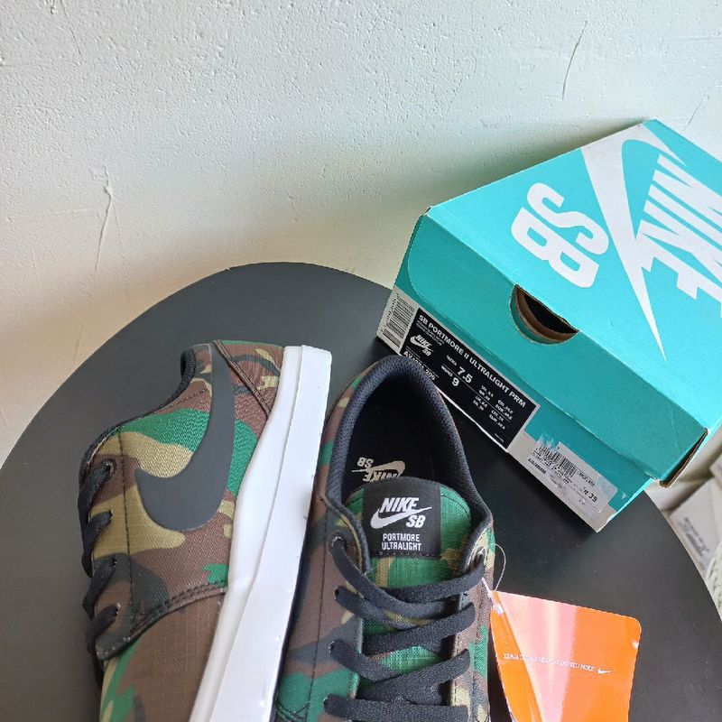 Nike sb cheap portmore canvas camo