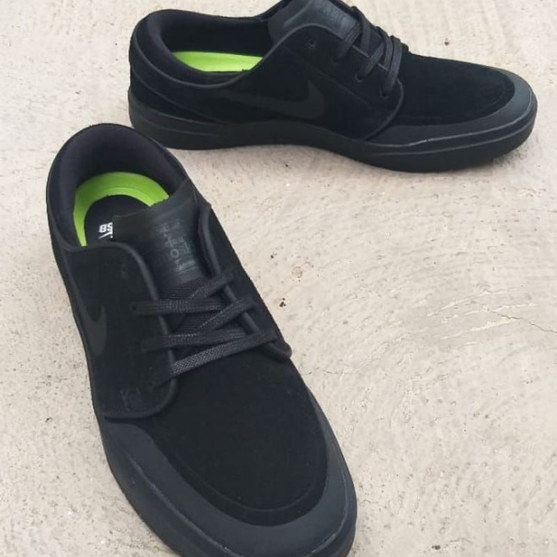 Janoski preto best sale e verde