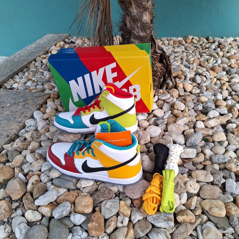 Nike sb hot sale colorido