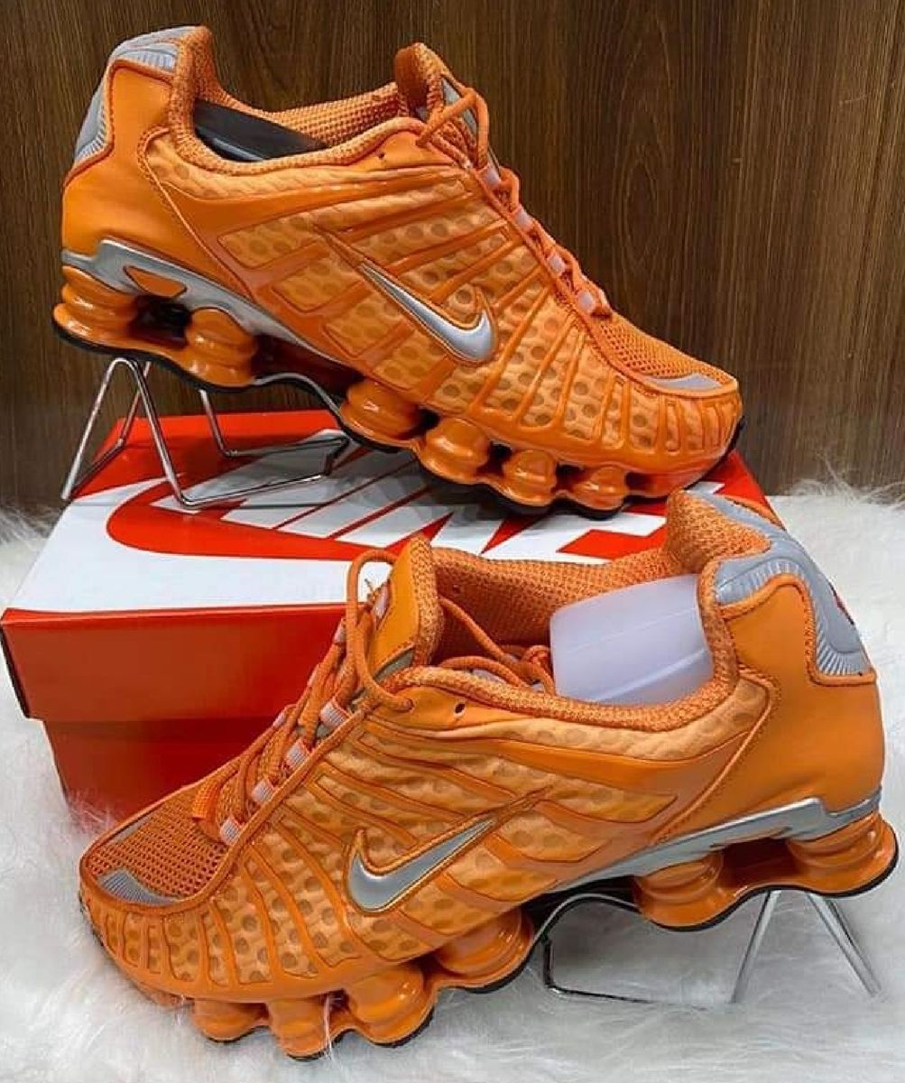 nike 12 molas laranja